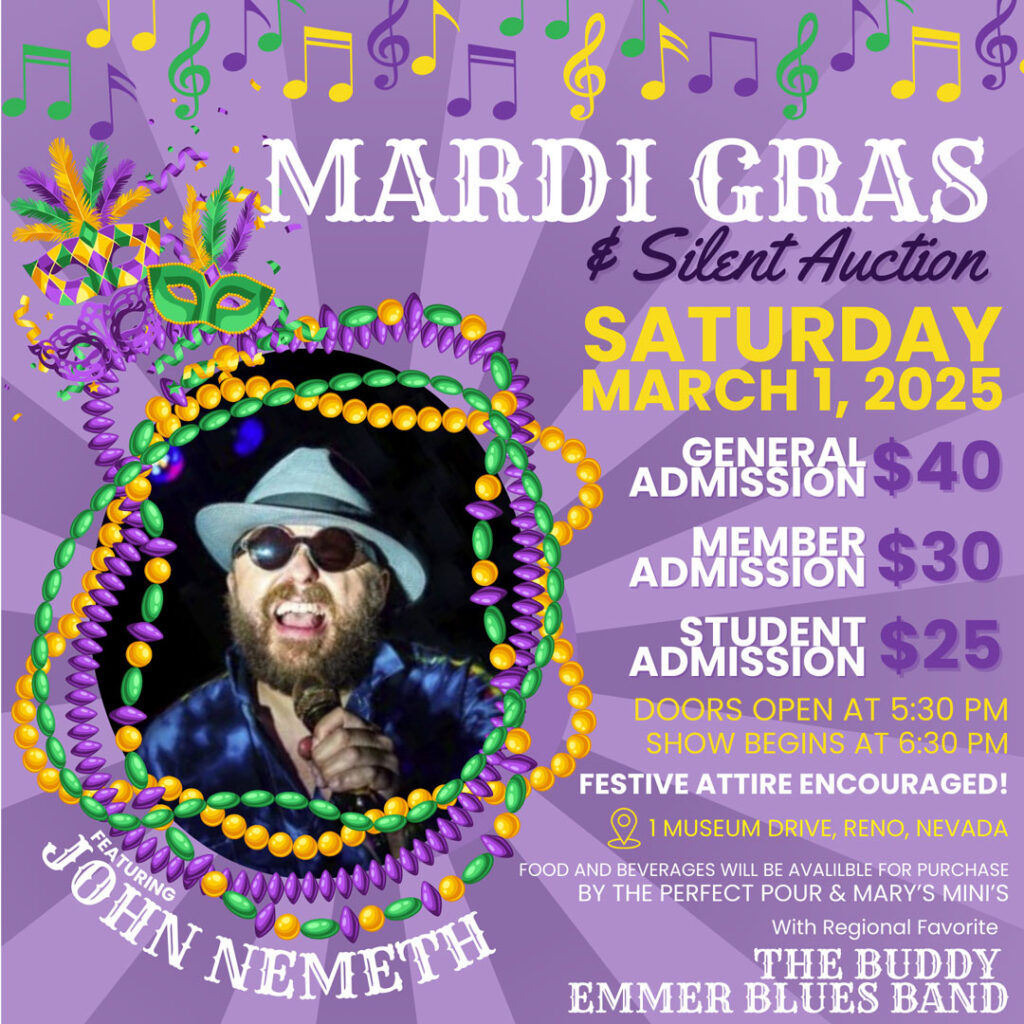 mardi grass event poster